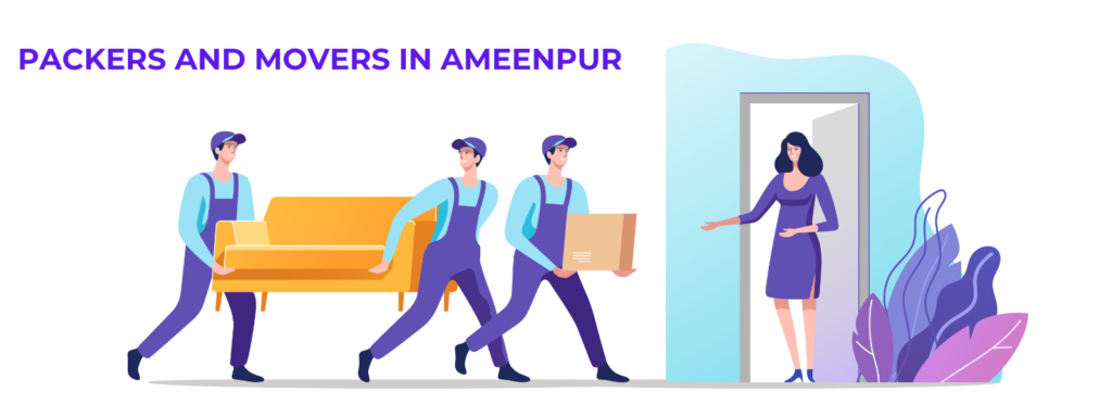 packers and movers in ameenpur